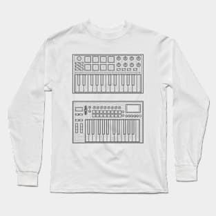 Mini Synthesizer Long Sleeve T-Shirt